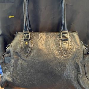 Fendi Sac du Jour - black leather shoulder bag